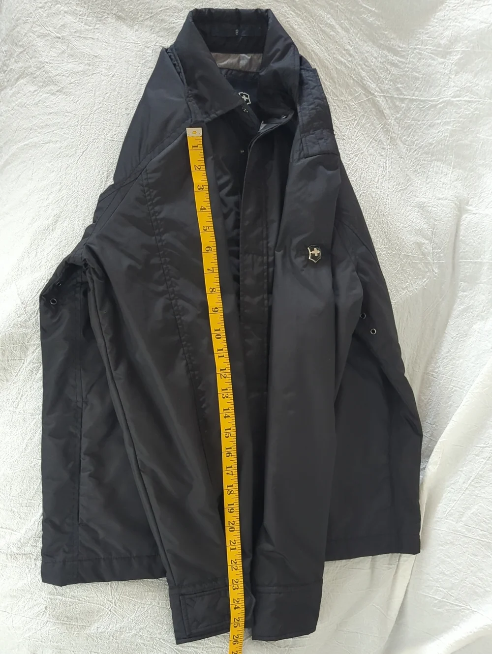 Victorinox Swiss Army Pertex 163 Field Utility Jacket Mens Sz M Black